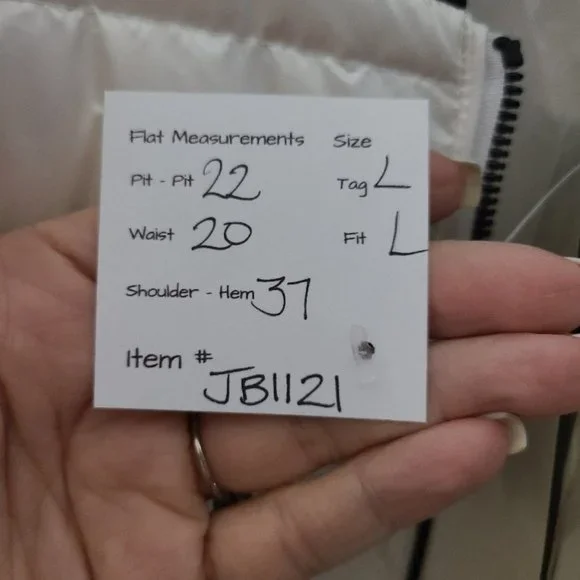 Rudsak Mette White Puffer Belted Jacket - Picture 16 of 16